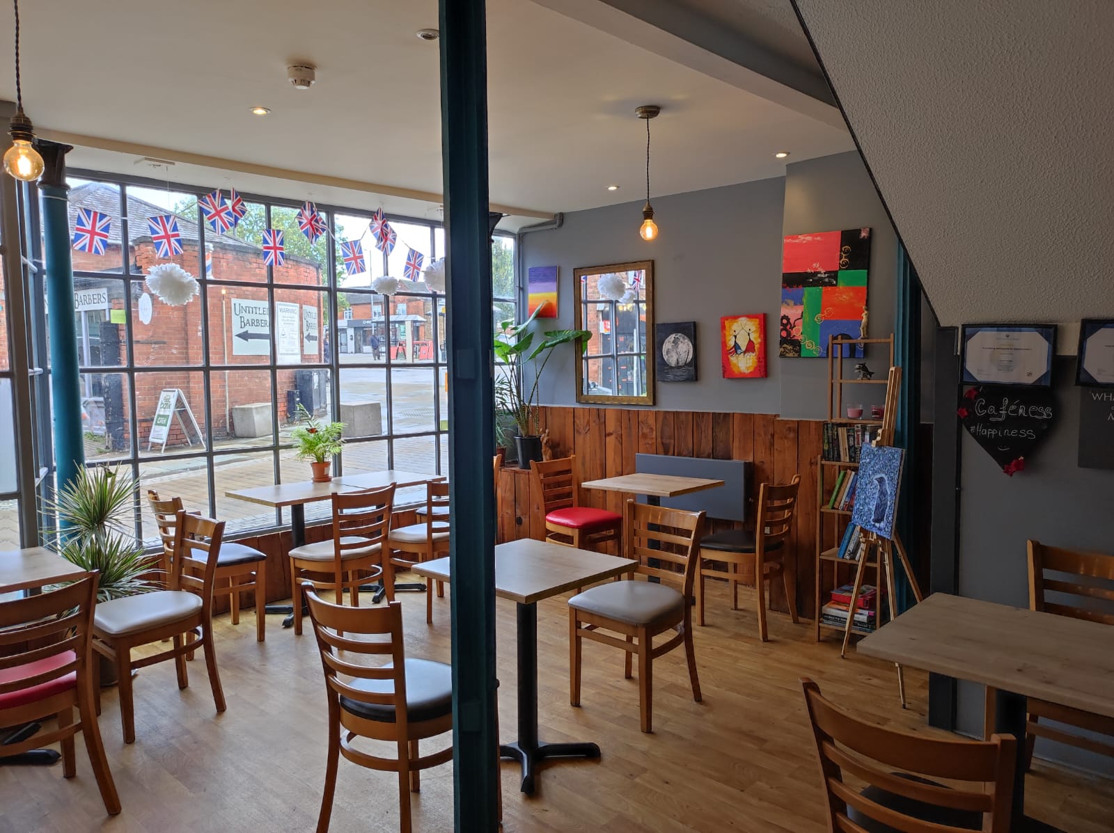 Cafeness additional seating area for private hire parties.